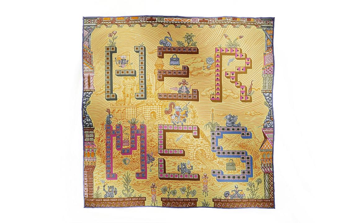 Шёлковый шарф HERMES Женский Жёлтый
Шёлковый шарф HERMES Женский Жёлтый