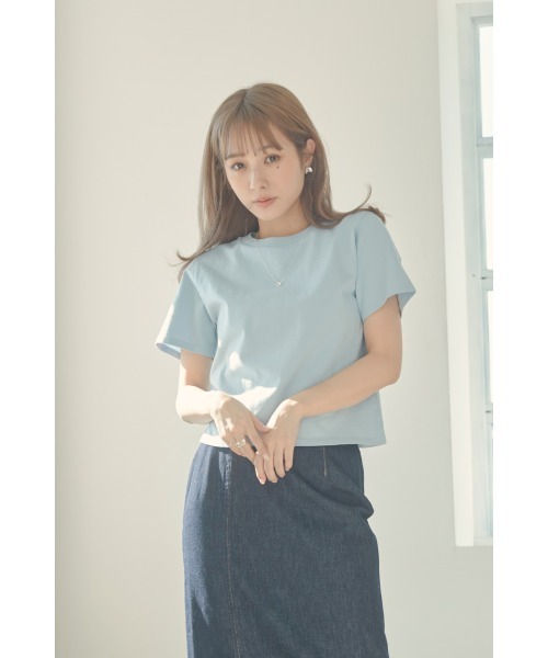 Футболка компактная, с чеком N WITH., светло-голубая
Футболка компактная, с чеком N WITH., светло-голубая