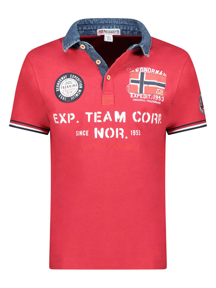 Рубашка-поло Geographical Norway, красный
Рубашка-поло Geographical Norway, красный