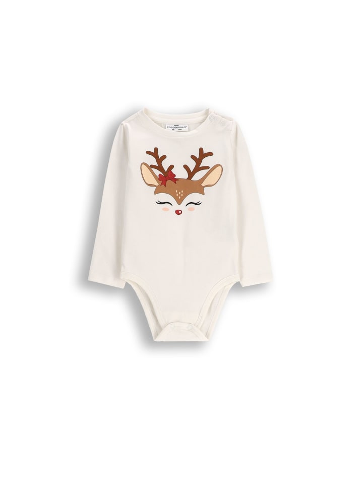 Coccodrillo Рождественский боди с длинными рукавами, цвет экрю
Coccodrillo Рождественский боди с длинными рукавами, цвет экрю