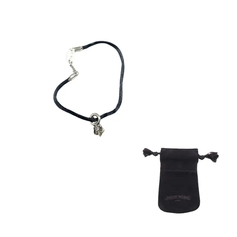 Браслет унисекс Chrome Hearts, черный
Браслет унисекс Chrome Hearts, черный