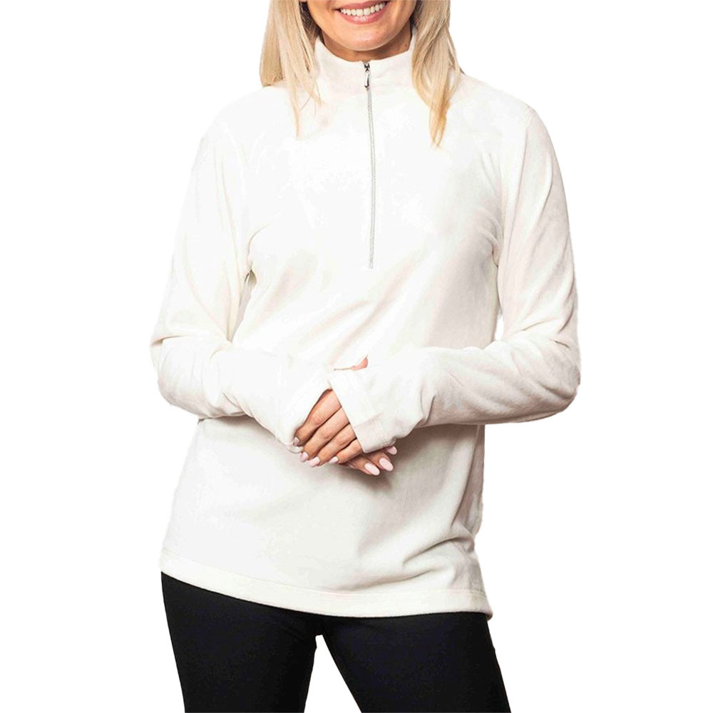 Женский плюшевый свитер-водолазка Sno Skins с застежкой-молнией на четверть длины (женский), Ivory
Женский плюшевый свитер-водолазка Sno Skins с застежкой-молнией на четверть длины (женский), Ivory