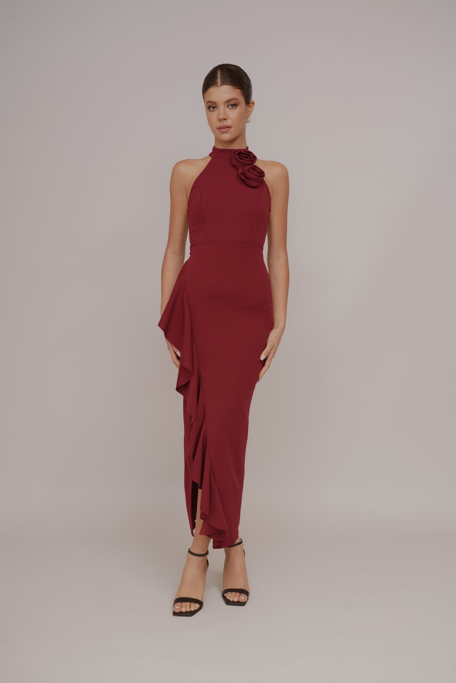 Платье WAL G. ALLIE ROSE RUFFLE DRESS, Berry Wine/Bordeaux
Платье WAL G. ALLIE ROSE RUFFLE DRESS, Berry Wine/Bordeaux