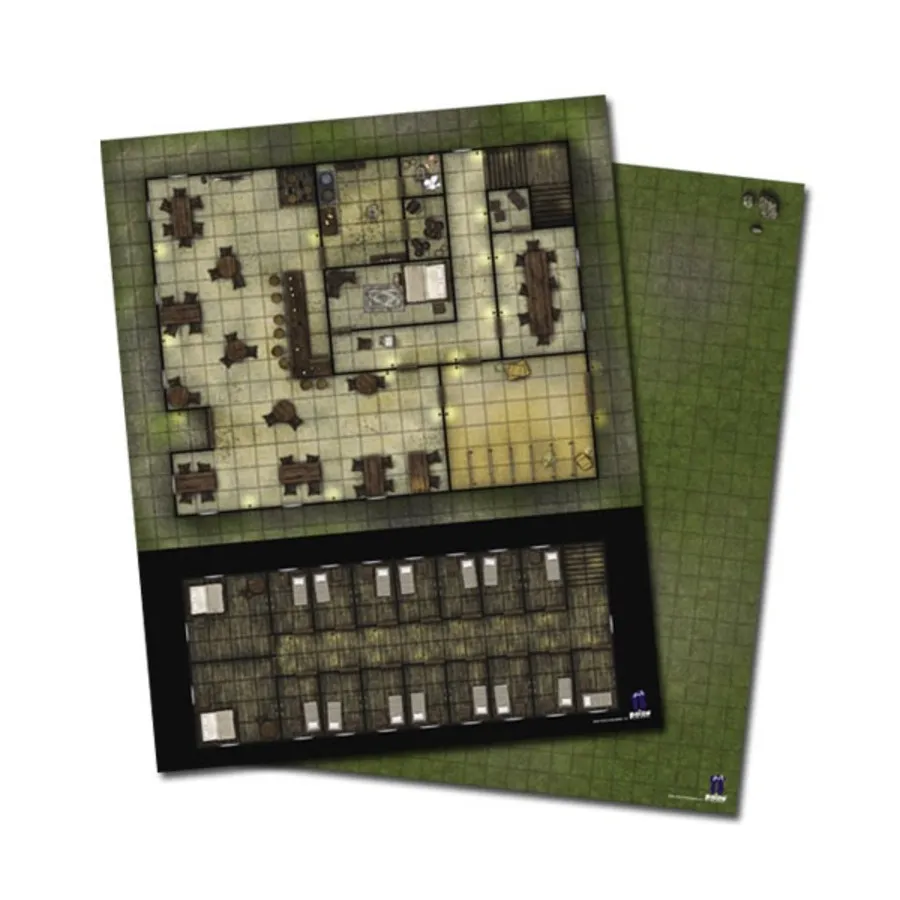 Флип-мат - Таверна (первое издание), GameMastery - Flip-Mats - Building, City & Village Locales
Флип-мат - Таверна (первое издание), GameMastery - Flip-Mats - Building, City & Village Locales