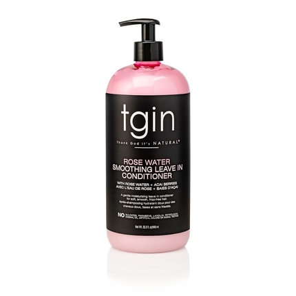 Tgin Rose Water Smoothing Несмываемый кондиционер для натуральных волос 32 унции Thank God It's Natural
Tgin Rose Water Smoothing Несмываемый кондиционер для натуральных волос 32 унции Thank God It's Natural