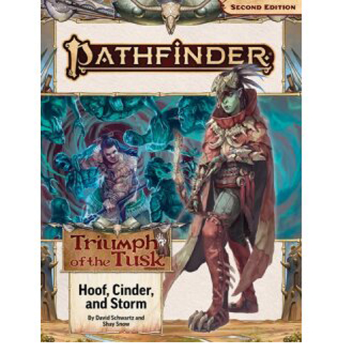 Книга Pathfinder Adventure Path: Hoof, Cinder, And Storm (Triumph Of The Tusk 2 Of 3)
Книга Pathfinder Adventure Path: Hoof, Cinder, And Storm (Triumph Of The Tusk 2 Of 3)