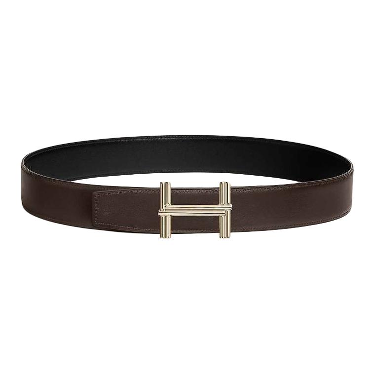 Кожаный ремень мужской Brass темно-коричневый ширина 3.8CM HERMES, коричневый
Кожаный ремень мужской Brass темно-коричневый ширина 3.8CM HERMES, коричневый