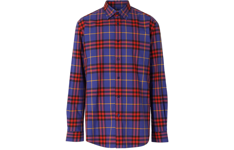 Футболка мужская фиолетовая Burberry 
Футболка мужская фиолетовая Burberry