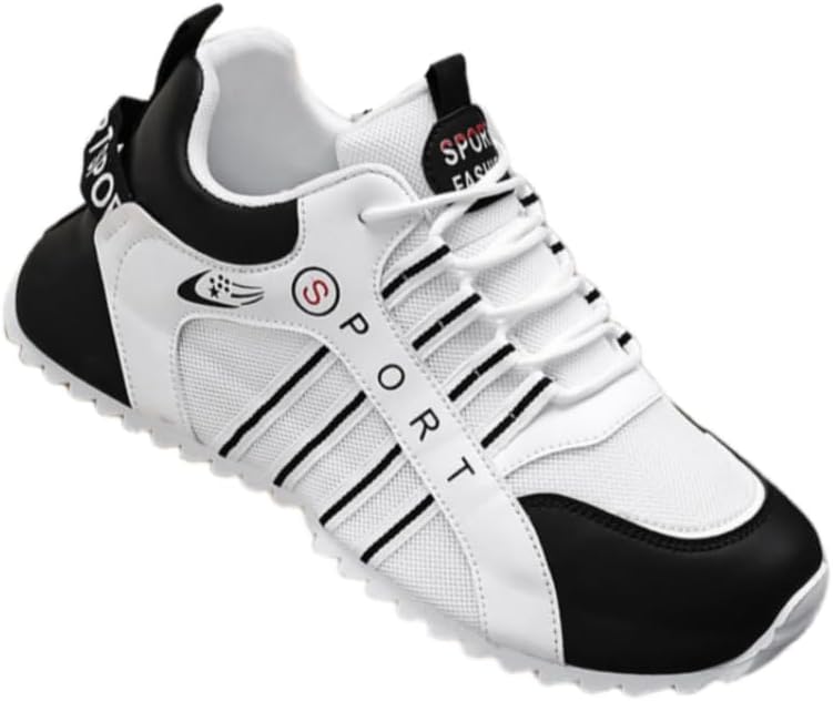 Мужские дышащие прочные кроссовки с толстой подошвой- легкая амортизирующая подошва, для повседневной ходьбы, для активного отдыха Hoalox, белый/черный
Мужские дышащие прочные кроссовки с толстой подошвой- легкая амортизирующая подошва, для повседневной ходьбы, для активного отдыха Hoalox, белый/черный