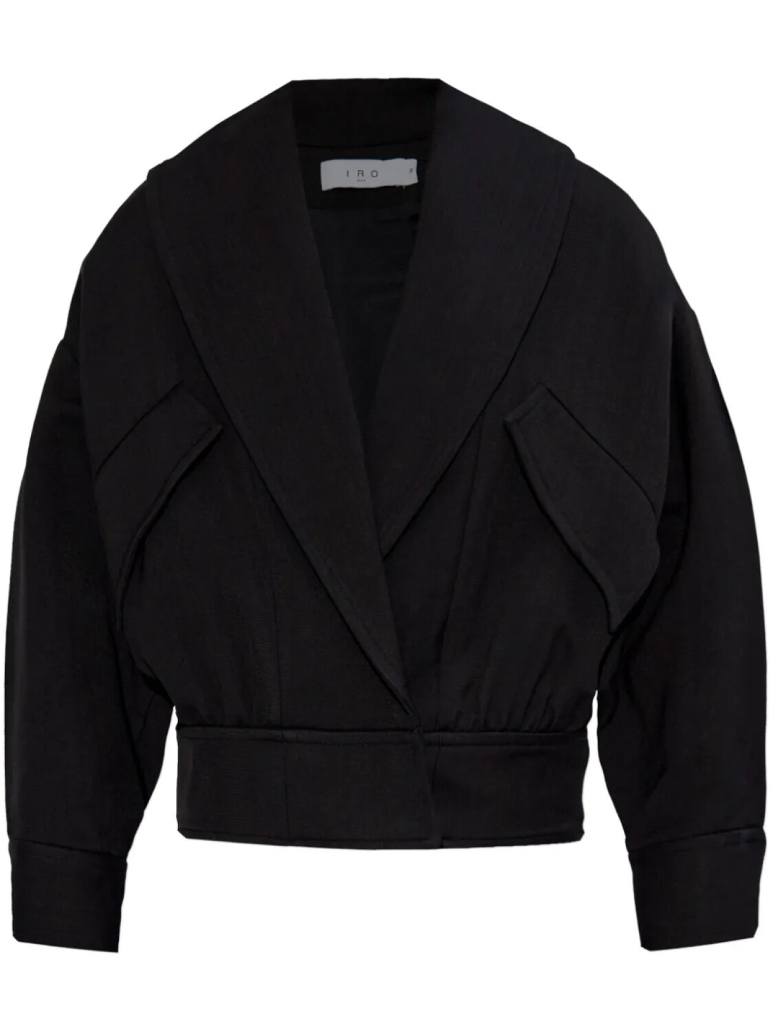 Куртка-бомбер без воротника IRO, черный
Куртка-бомбер без воротника IRO, черный