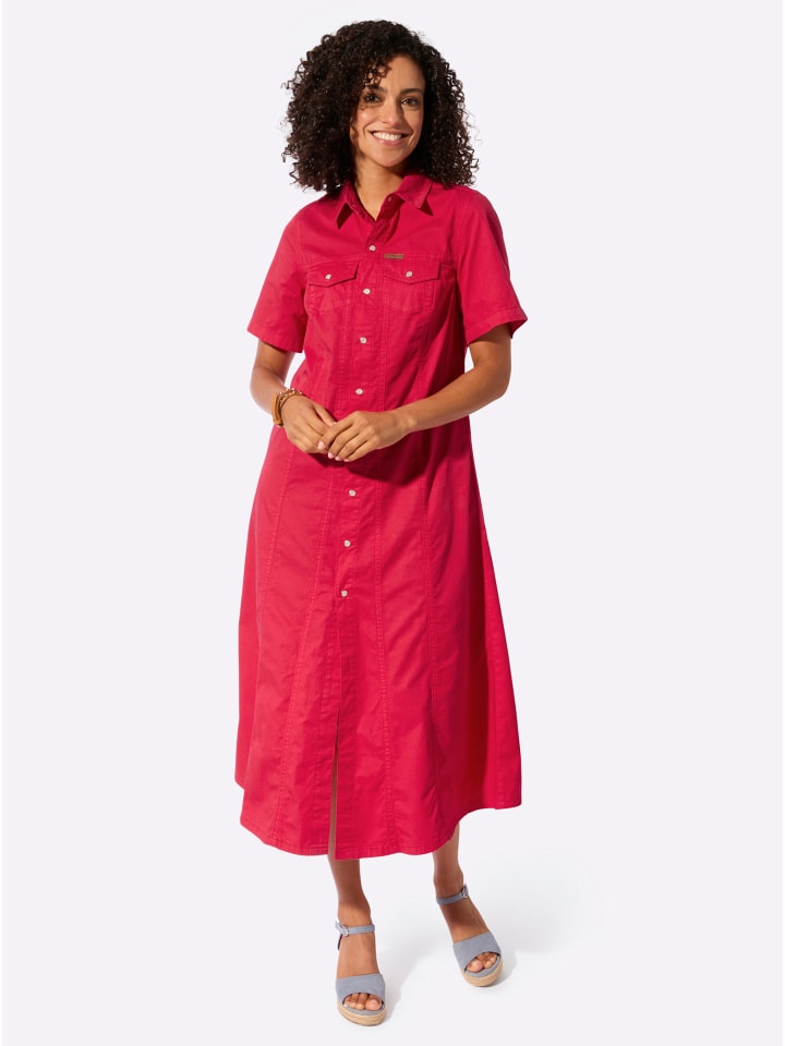 Платье из денима цвета клубники WITT WEIDEN
Платье из денима цвета клубники WITT WEIDEN