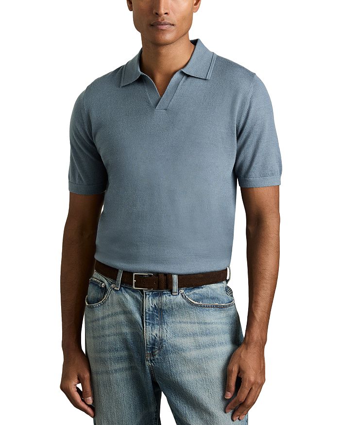 Духи Обычная посадка Поло с V-образным вырезом REISS, синий
Духи Обычная посадка Поло с V-образным вырезом REISS, синий