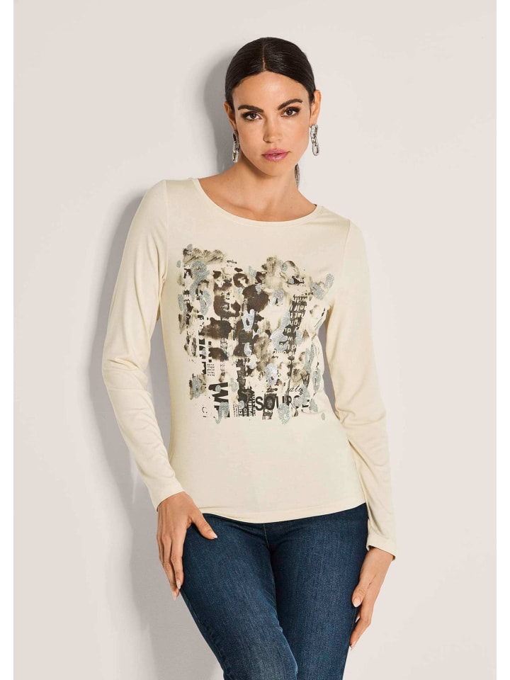 MADELEINE Элегантный топ с отделкой стразами жемчужно-белого/бежевого/серебристого цвета
MADELEINE Элегантный топ с отделкой стразами жемчужно-белого/бежевого/серебристого цвета