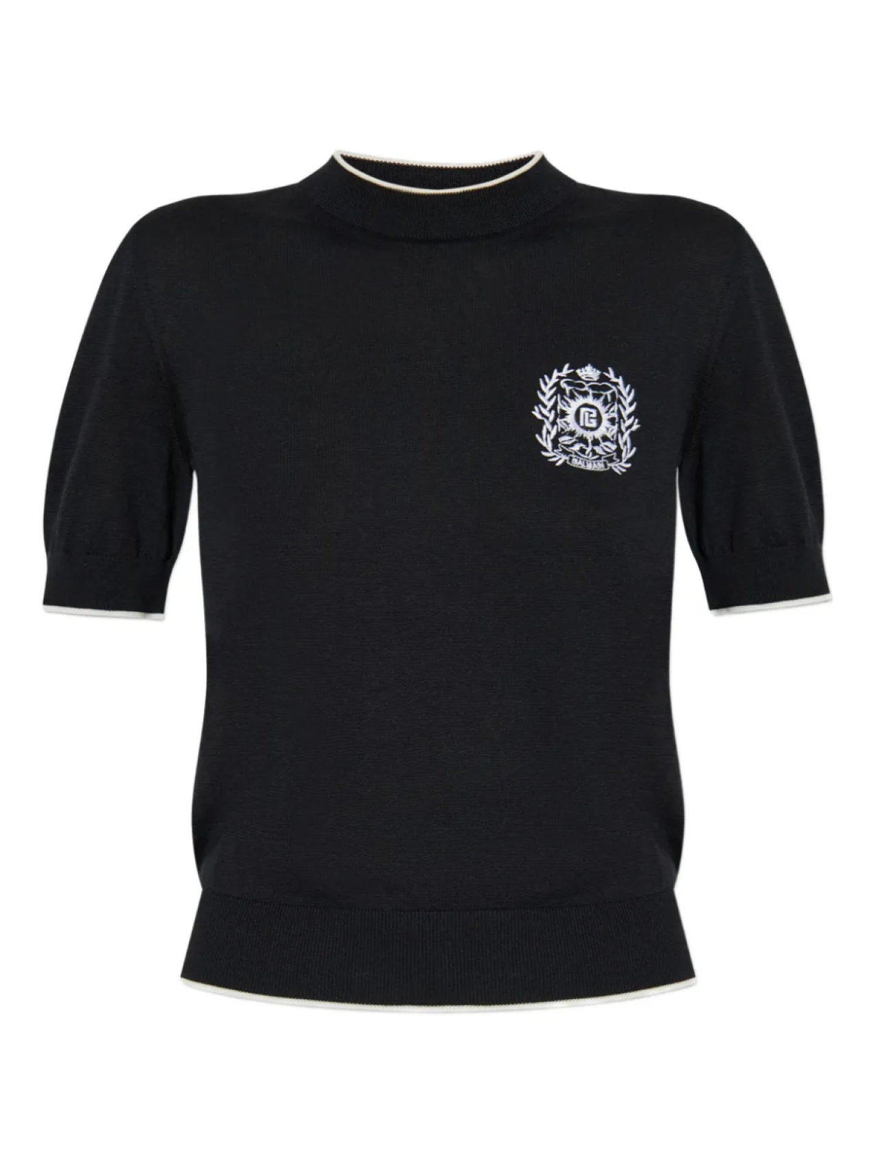 Футболка в рубчик Balmain, черный
Футболка в рубчик Balmain, черный