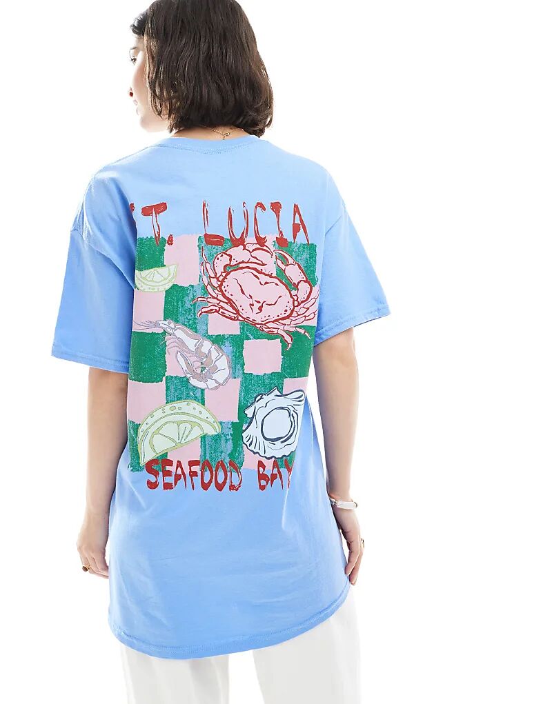 Футболка Miss Selfridge St Lucia с рисунком ракушки синего цвета
Футболка Miss Selfridge St Lucia с рисунком ракушки синего цвета