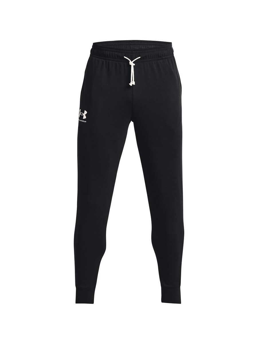 Зауженные тренировочные брюки UNDER ARMOUR Rival, черный
Зауженные тренировочные брюки UNDER ARMOUR Rival, черный