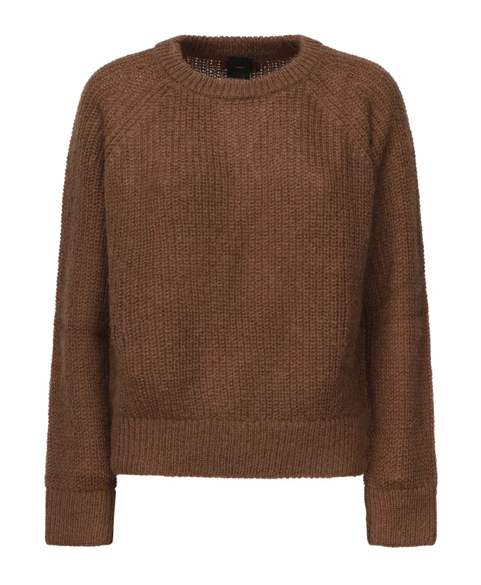 Свитер с вырезом-лодочкой Pinko, коричневый
Свитер с вырезом-лодочкой Pinko, коричневый