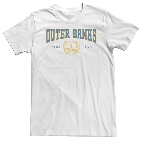 Футболка Big & Tall Outer Banks в стиле колледжа с гербом Licensed Character
Футболка Big & Tall Outer Banks в стиле колледжа с гербом Licensed Character