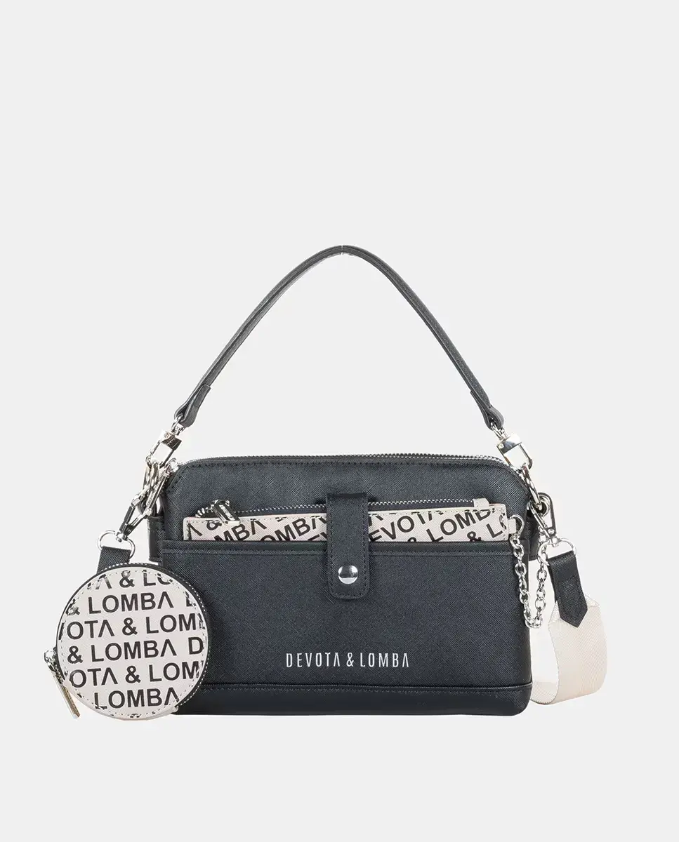 Черная сумка через плечо Tandem Devota & Lomba, Черный, Черная сумка через плечо Tandem Devota & Lomba
Черная сумка через плечо Tandem Devota & Lomba, Черный, Черная сумка через плечо Tandem Devota & Lomba
