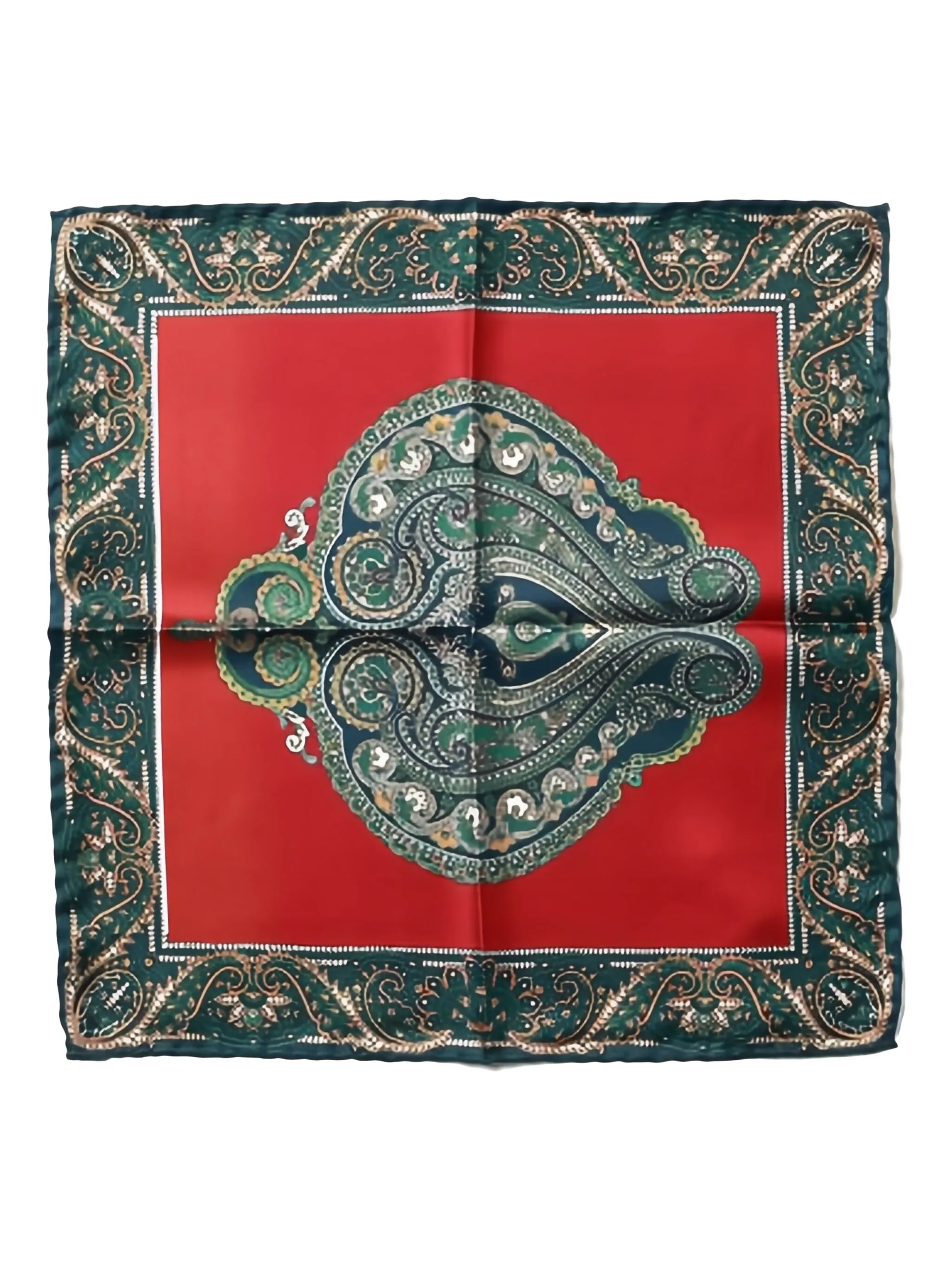 Платок-паше с узором пейсли Franco Bassi, красный
Платок-паше с узором пейсли Franco Bassi, красный