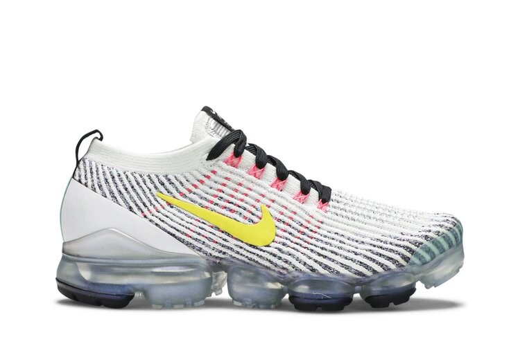 Кроссовки Nike Air VaporMax Flyknit 3 'White Dynamic Yellow', белый
Кроссовки Nike Air VaporMax Flyknit 3 'White Dynamic Yellow', белый