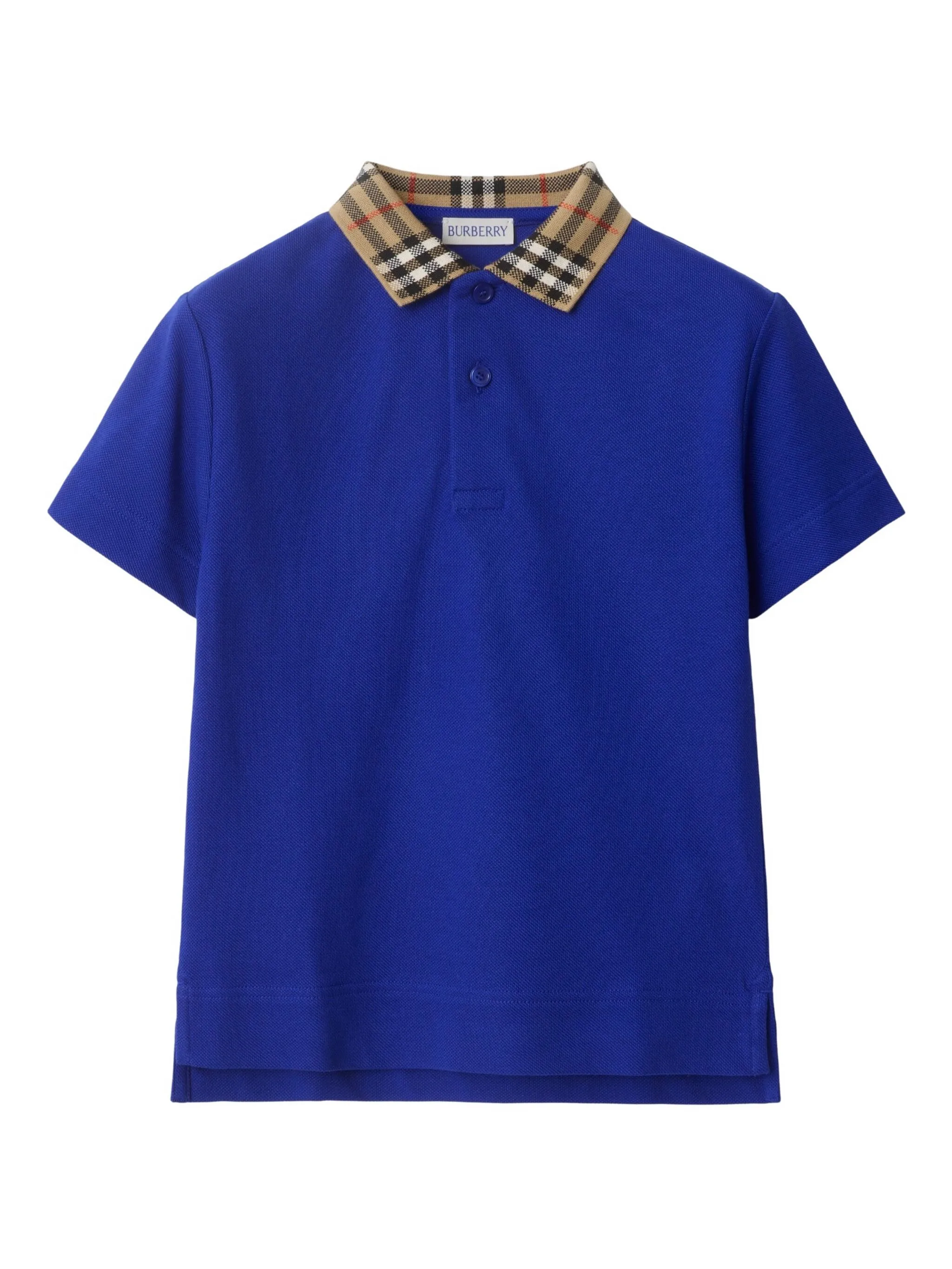 Рубашка поло в клетку Burberry Kids, синий
Рубашка поло в клетку Burberry Kids, синий