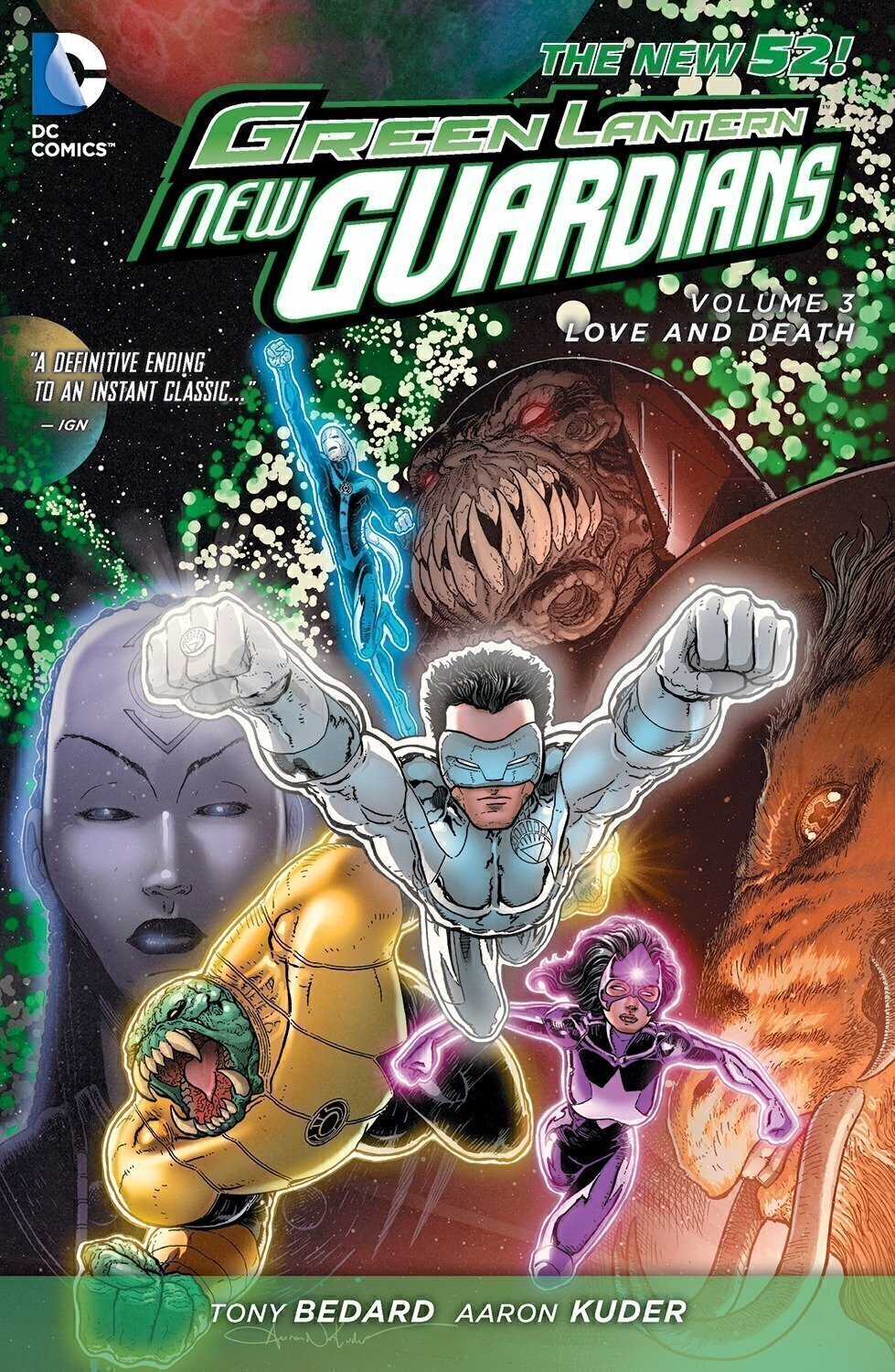 Green Lantern: New Guardians Vol. 3: Love & Death (The New 52)
Green Lantern: New Guardians Vol. 3: Love & Death (The New 52)
