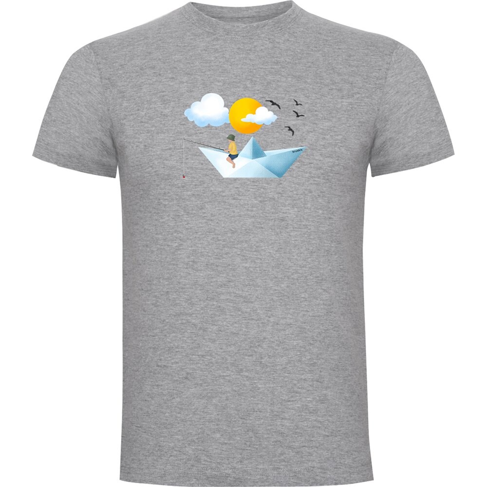 Футболка Kruskis Paper Boat, серый
Футболка Kruskis Paper Boat, серый