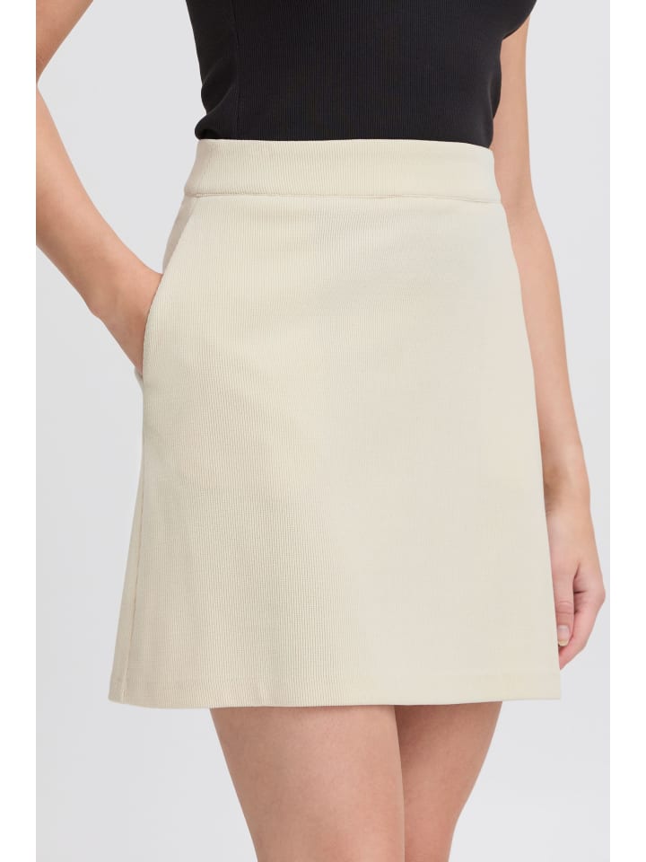 ICHI Юбка IHKATE А-образного силуэта, цвет «Миндальное молоко»
ICHI Юбка IHKATE А-образного силуэта, цвет «Миндальное молоко»