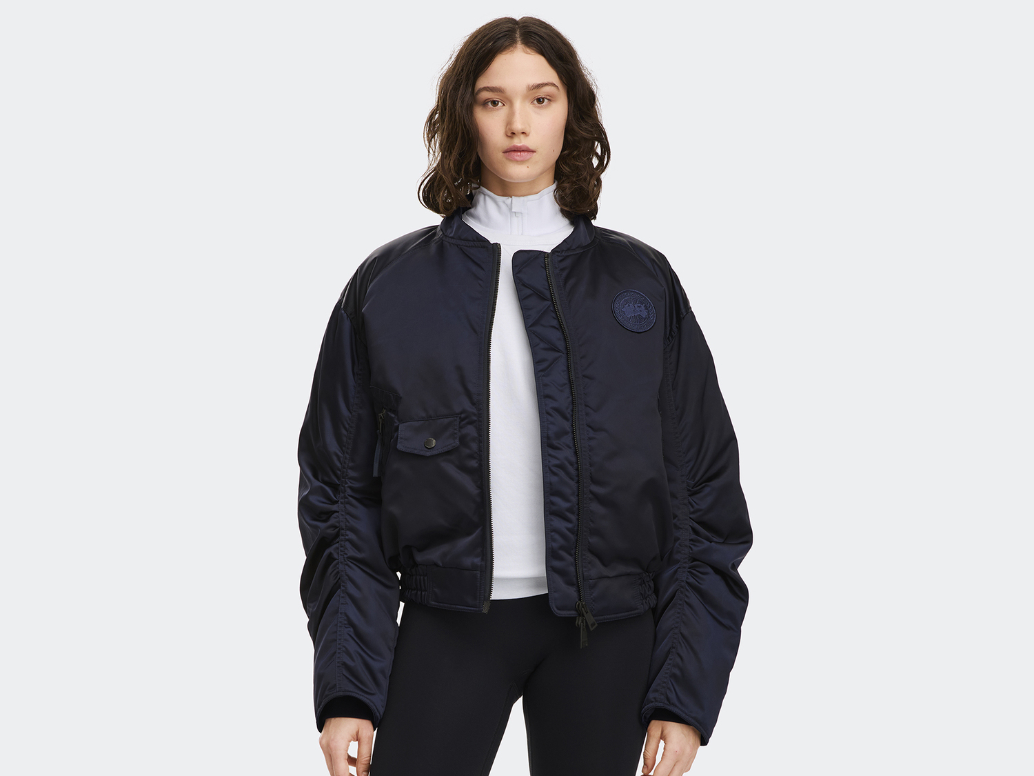 Бомбер Canada Goose Jade, Atlantic Navy
Бомбер Canada Goose Jade, Atlantic Navy