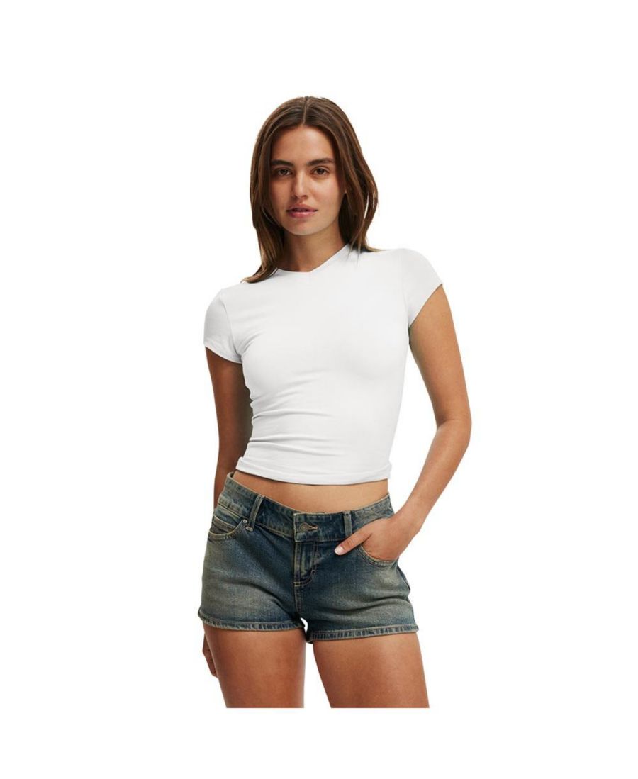 Женская футболка с V-образным вырезом на весь день COTTON ON, White
Женская футболка с V-образным вырезом на весь день COTTON ON, White