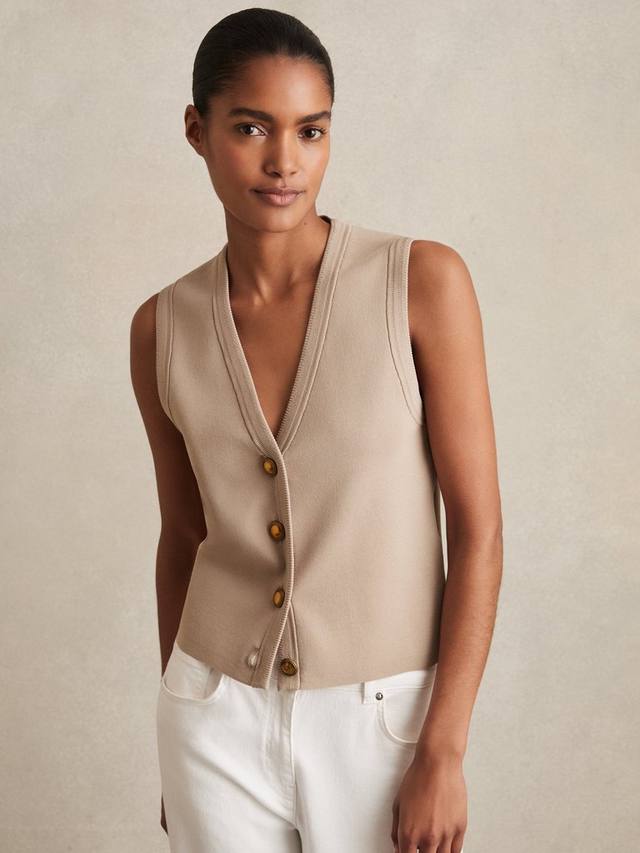 Топ с кнопочными деталями Gaia Reiss, Neutral
Топ с кнопочными деталями Gaia Reiss, Neutral