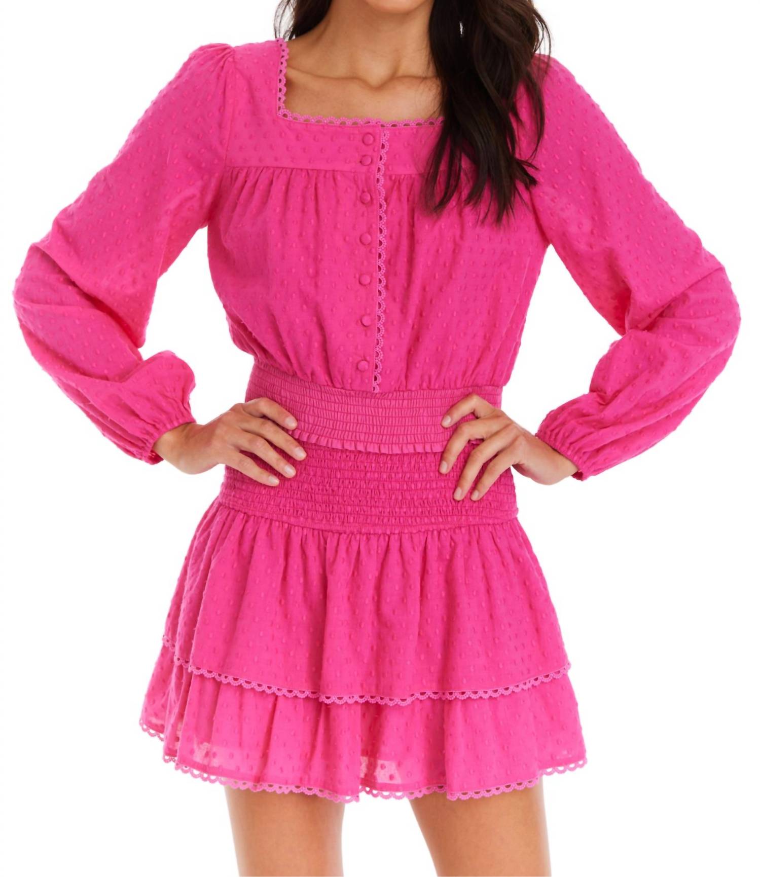 ALLISON NEW YORK Топ Райли, цвет маджента
ALLISON NEW YORK Топ Райли, цвет маджента