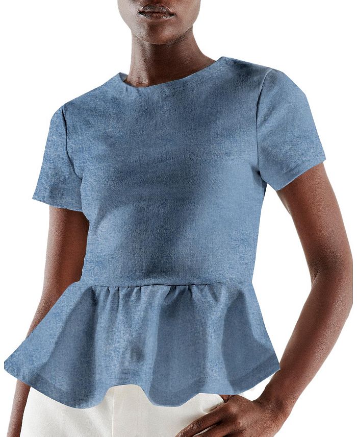 Денимовая блузка Dominga AS by DF, синий
Денимовая блузка Dominga AS by DF, синий