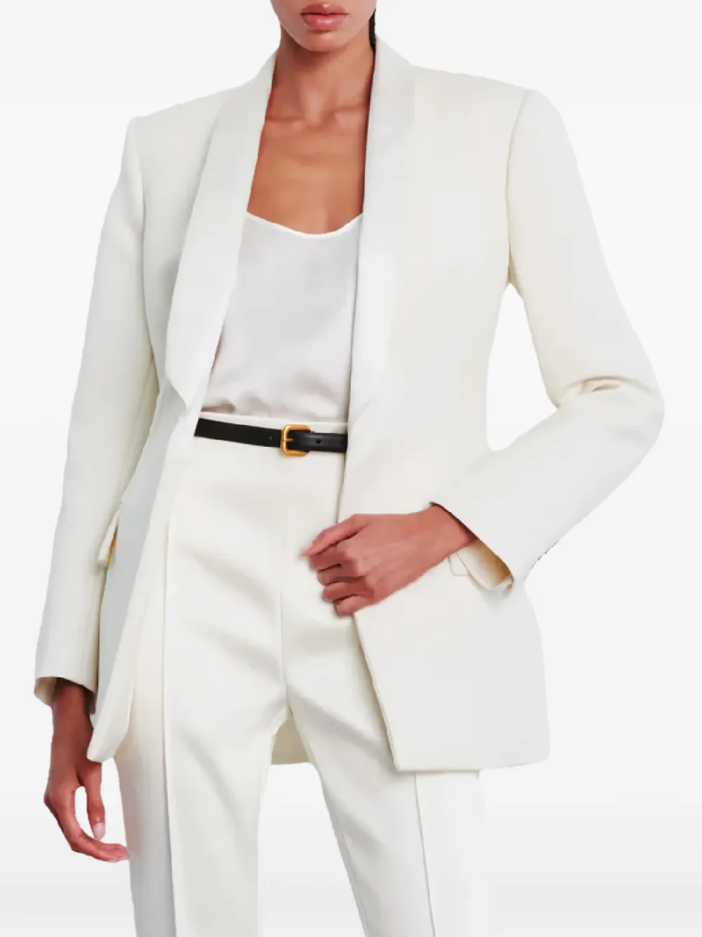 Жакет с накладными карманами на передней части Wardrobe.Nyc, белый
Жакет с накладными карманами на передней части Wardrobe.Nyc, белый