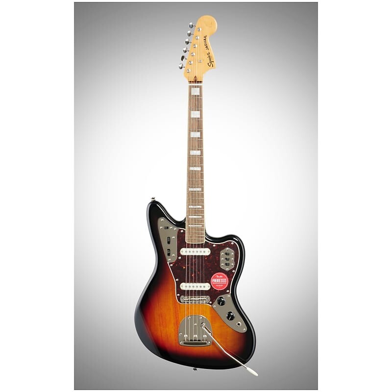Электрогитара Squier Classic Vibe '70s Jaguar Electric Guitar, with Laurel Fingerboard, 3-Color Sunburst
Электрогитара Squier Classic Vibe '70s Jaguar Electric Guitar, with Laurel Fingerboard, 3-Color Sunburst