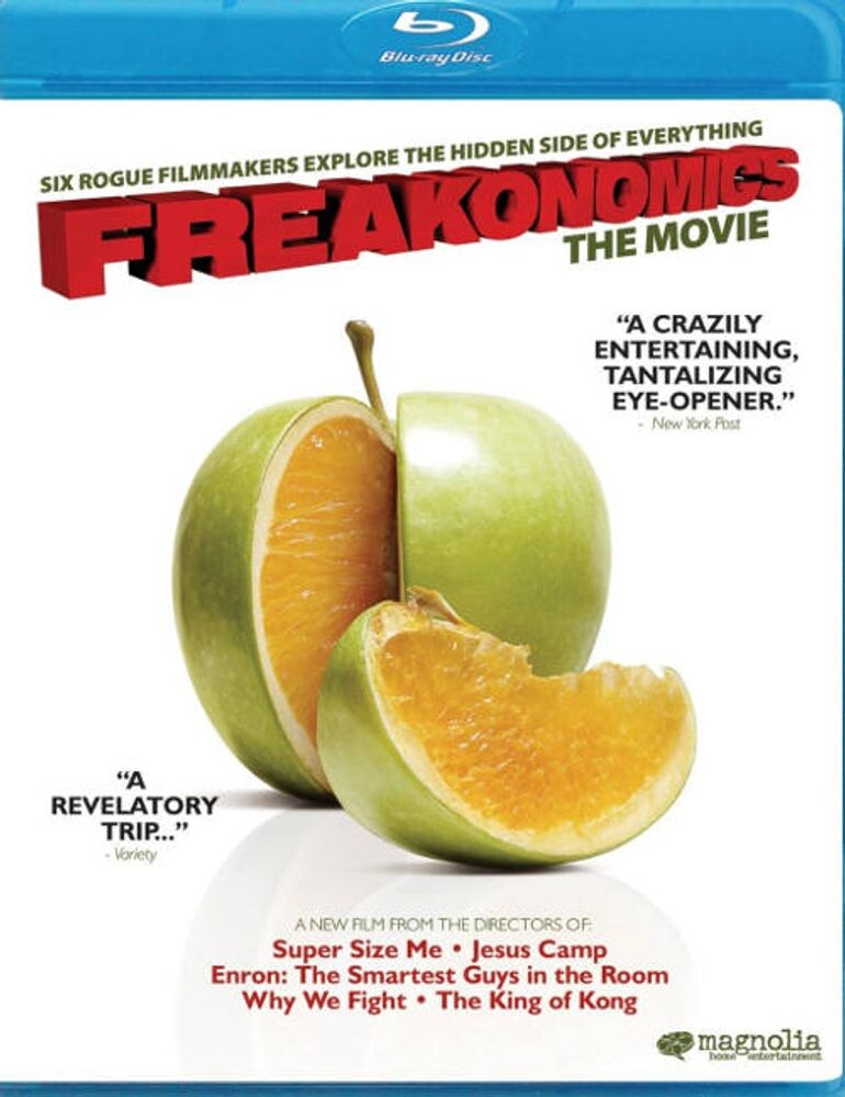 Диск Blu-ray Freakonomics
Диск Blu-ray Freakonomics