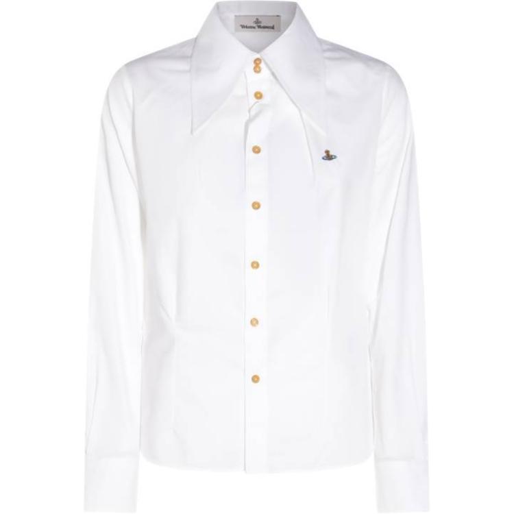 Рубашка с вышивкой Orb Vivienne Westwood, белый
Рубашка с вышивкой Orb Vivienne Westwood, белый