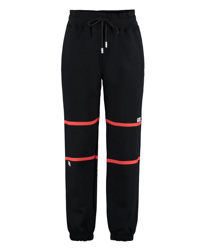 Хлопковые спортивные штаны с логотипом Gcds, черный
Хлопковые спортивные штаны с логотипом Gcds, черный