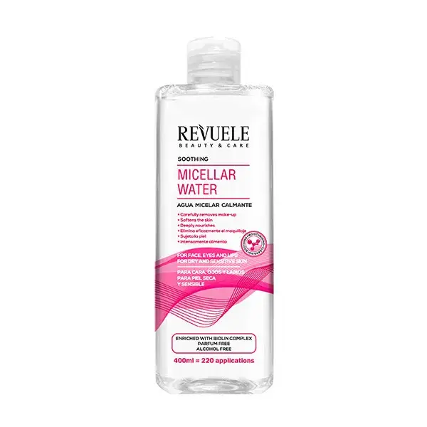 Облегчение боли Agua Micelar Revuele, 400 ml
Облегчение боли Agua Micelar Revuele, 400 ml