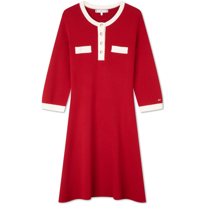 Новогоднее платье с длинными рукавами для женщин Tommy Hilfiger, красный
Новогоднее платье с длинными рукавами для женщин Tommy Hilfiger, красный