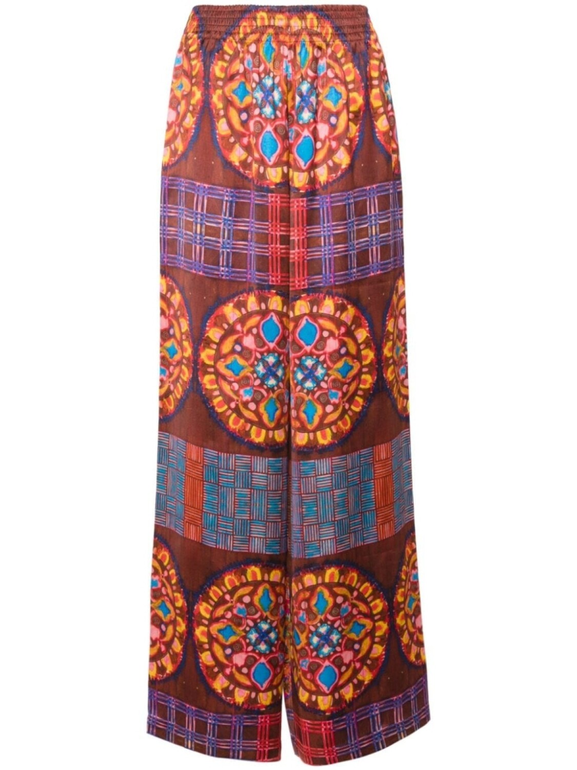 Rianna + Nina широкие брюки с геометричным принтом, красный
Rianna + Nina широкие брюки с геометричным принтом, красный