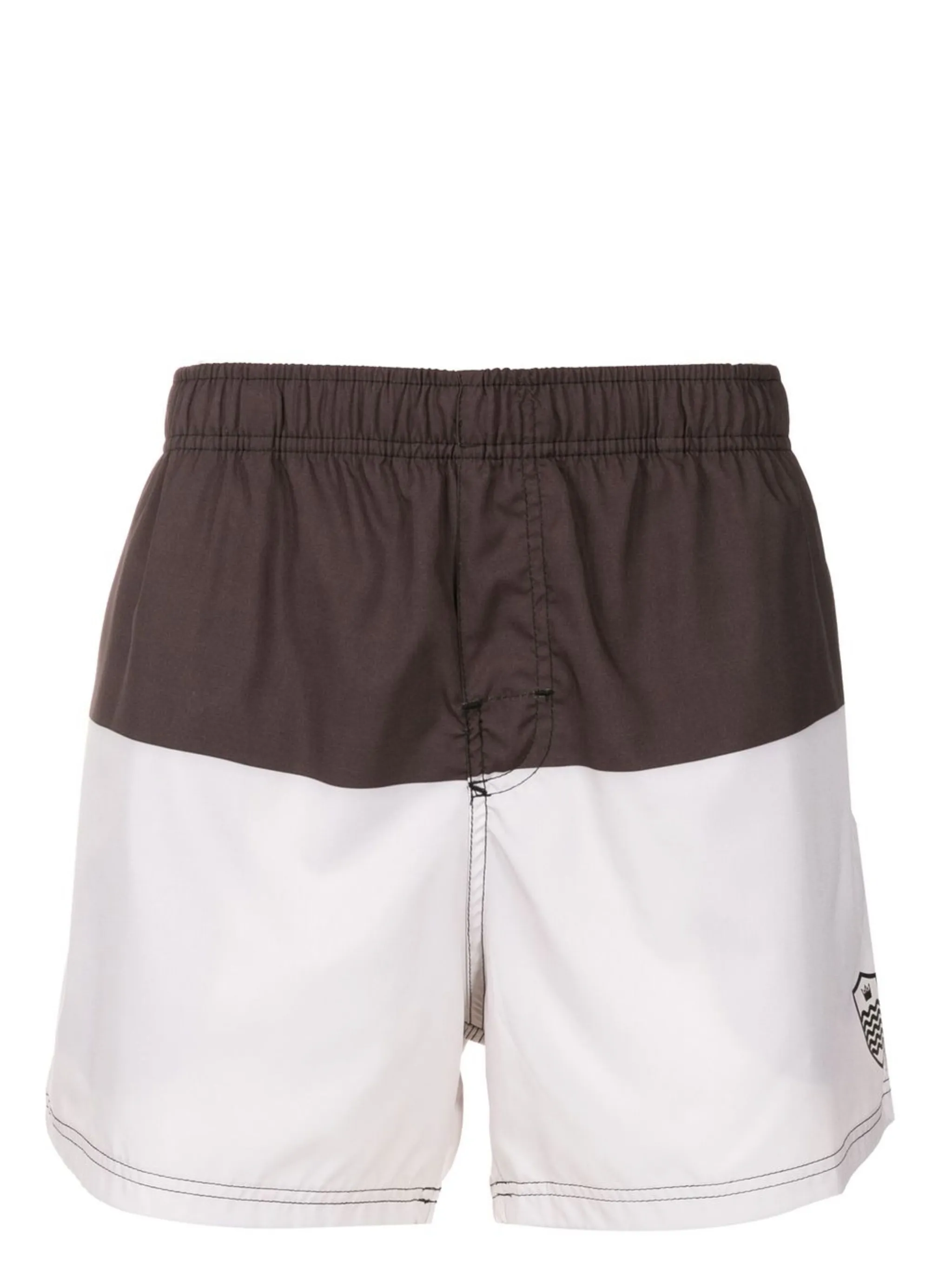 Плавки-шорты в стиле колор-блок Osklen, белый
Плавки-шорты в стиле колор-блок Osklen, белый