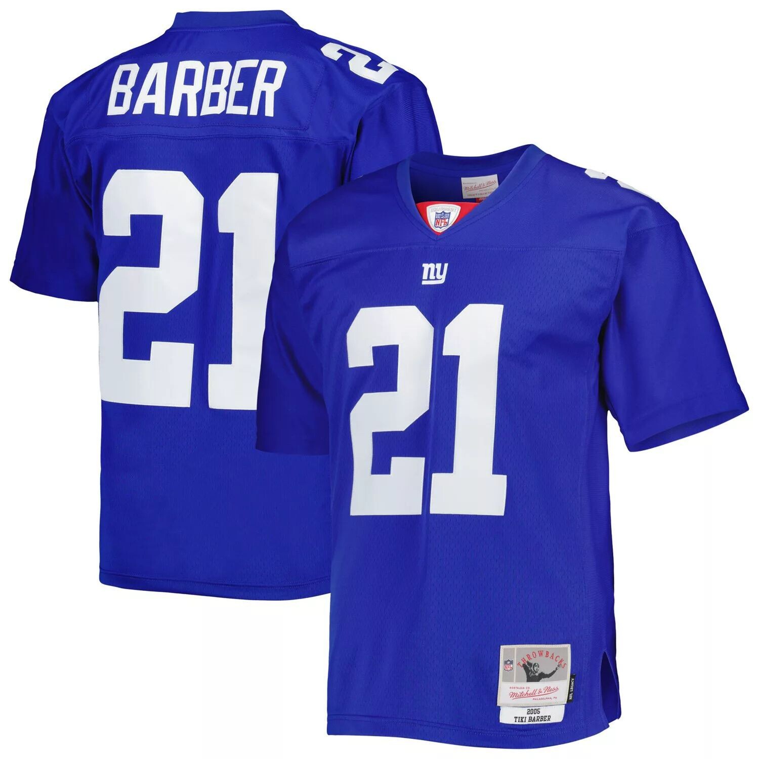 Мужская копия джерси Mitchell & Ness Tiki Barber Royal New York Giants 2005 Legacy
Мужская копия джерси Mitchell & Ness Tiki Barber Royal New York Giants 2005 Legacy
