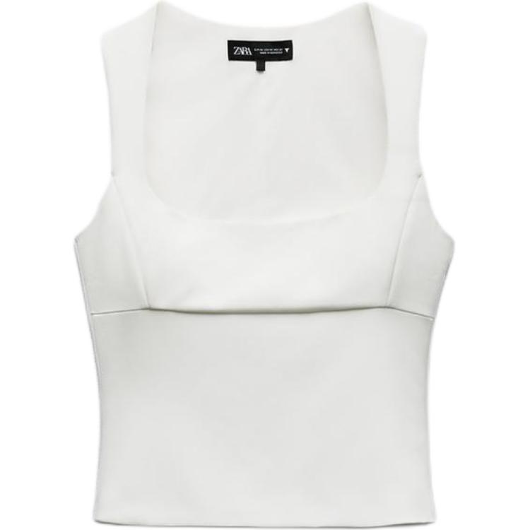 Футболка-майка Trf Tank Tops Women's ZARA, черный
Футболка-майка Trf Tank Tops Women's ZARA, черный