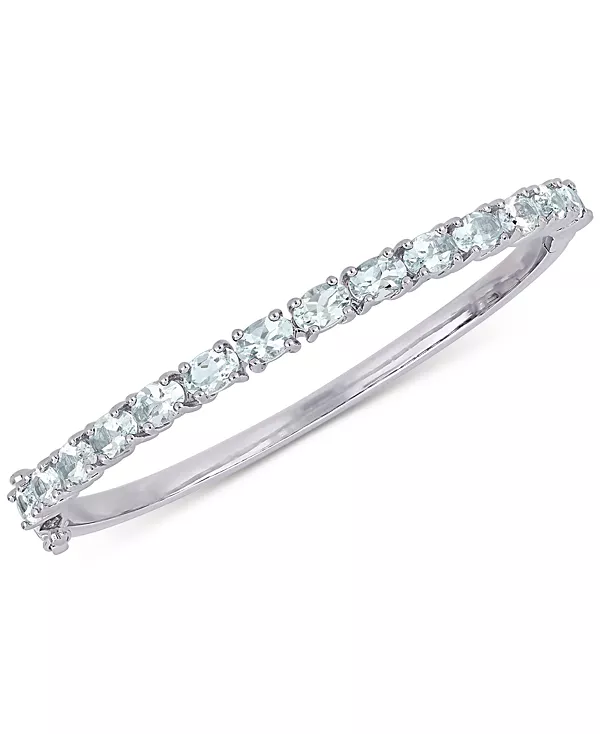 Браслет с аквамарином (6-1/3 карата) из стерлингового серебра Macy'S, aquamarine
Браслет с аквамарином (6-1/3 карата) из стерлингового серебра Macy'S, aquamarine