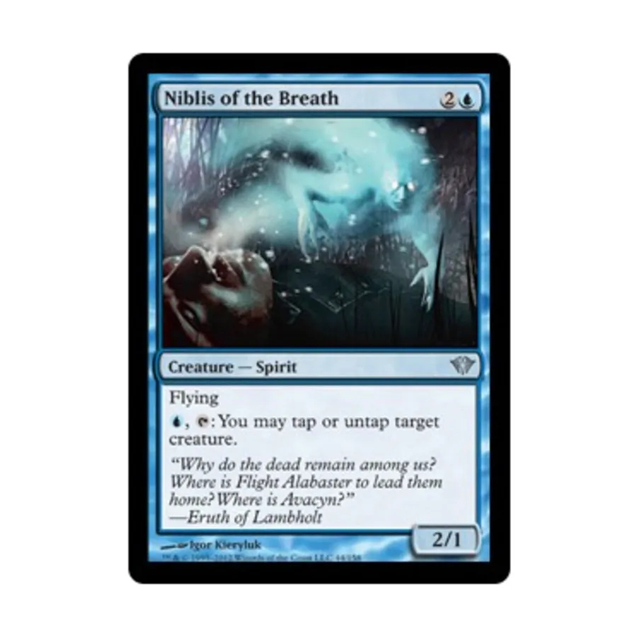 CCG Ниблис Дыхания (U), MTG - Dark Ascension 
CCG Ниблис Дыхания (U), MTG - Dark Ascension