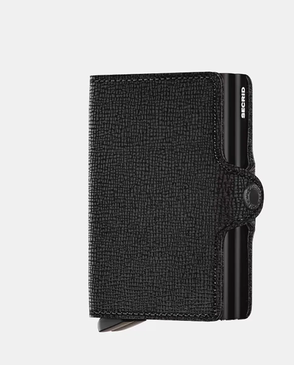 Оригинальный красный кожаный двойной держатель карт с защитой RFID Secrid, черный
Оригинальный красный кожаный двойной держатель карт с защитой RFID Secrid, черный