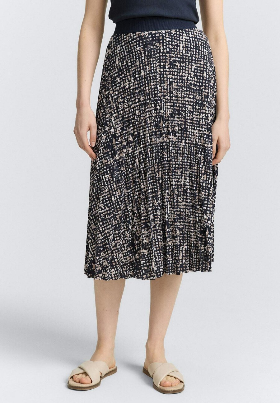 Юбка TOM TAILOR Pleated skirt, Navy Abstract Dot Design/Dark Blue
Юбка TOM TAILOR Pleated skirt, Navy Abstract Dot Design/Dark Blue