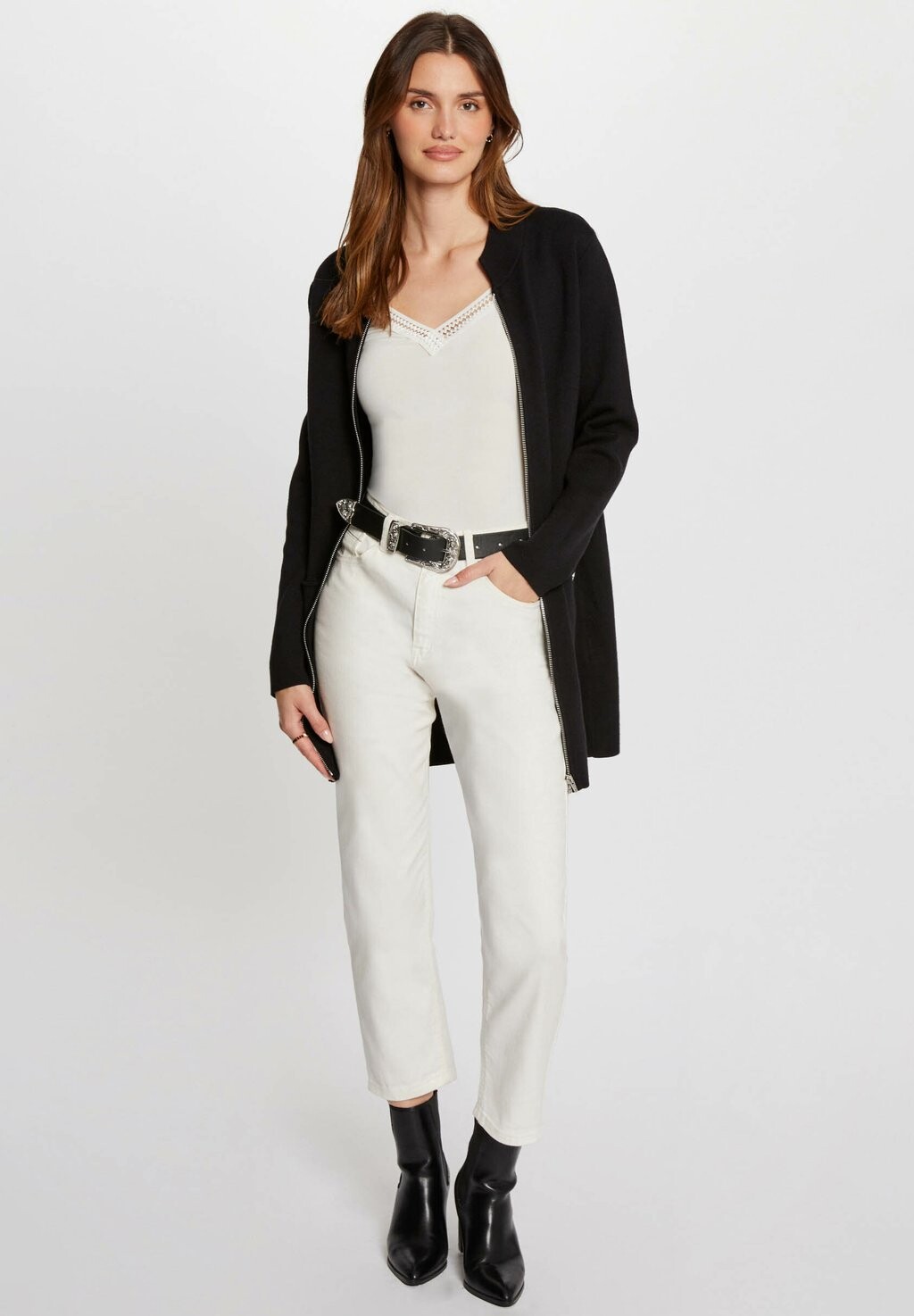 Кардиган LONG SLEEVES Morgan, черный
Кардиган LONG SLEEVES Morgan, черный